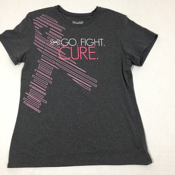 Under Armour Tops - Women’s Under Armour Brest Cancer Graphic Shirt L